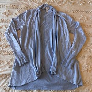 Athleta Light Blue Knit Cardigan